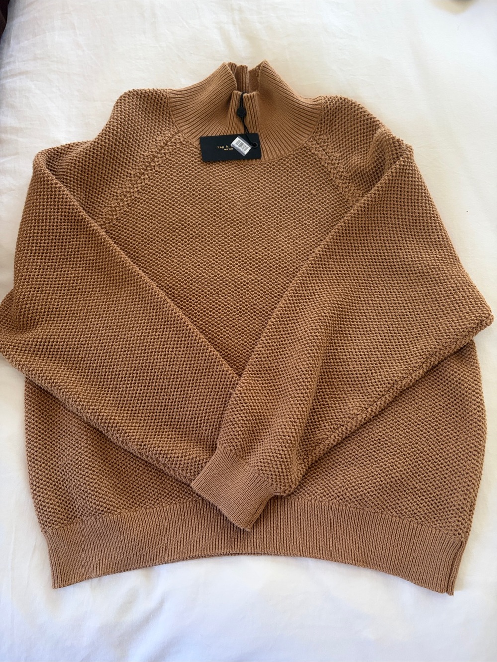 rag & bone Camel Knit Sweater - NWT